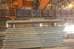 Electroimán ER-4080 para Placas y Palanquillas en Caliente